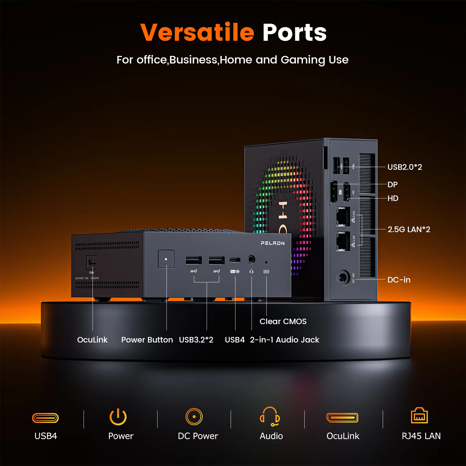 คอมพิวเตอร์ขนาดเล็ก mini pc peladn ho5 ryzen 7 h255 ai empowered smart new ram lpddr5x wifi 7 คอมพิวเตอร์ขนาดเล็ก mini pc peladn ho5 ryzen 7 h255 ai empowered smart new ram lpddr5x wifi 7