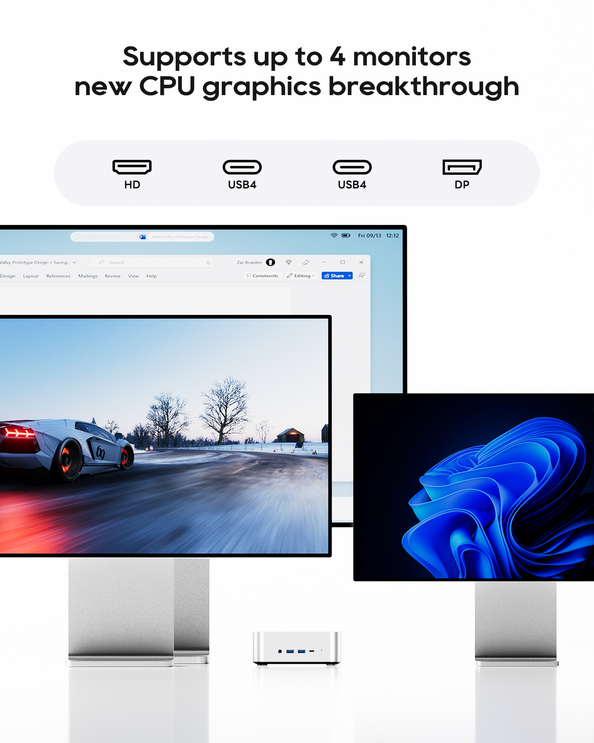 คอมพิวเตอร์ขนาดเล็ก aoostar maco amd ryzen™ 7 h255 compact size, powerful performance คอมพิวเตอร์ขนาดเล็ก aoostar maco amd ryzen™ 7 h255 compact size, powerful performance