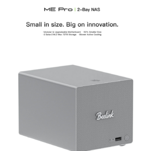 Beelink ME Pro 2-Bay Hybrid NAS mini PC Intel N150
